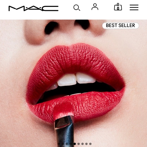 BRAND NEW MAC MATTE LIPSTICK Russian Red 612 ❤️❤️❤️ - Picture 7 of 7